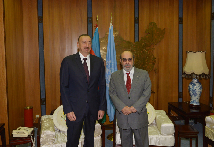 Azerbaijani president meets with FAO director general in Rome