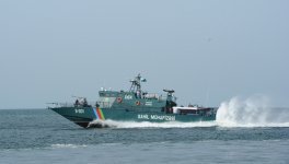 President Aliyev attends opening of new shipyard of State Border Service's Coast Guard