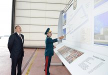 President Aliyev attends opening of new shipyard of State Border Service's Coast Guard