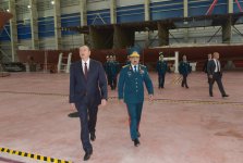 President Aliyev attends opening of new shipyard of State Border Service's Coast Guard