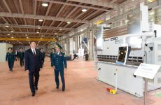 President Aliyev attends opening of new shipyard of State Border Service's Coast Guard