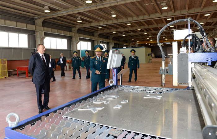 President Aliyev attends opening of new shipyard of State Border Service's Coast Guard