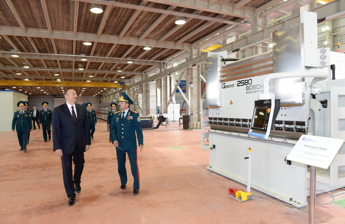 President Aliyev attends opening of new shipyard of State Border Service's Coast Guard