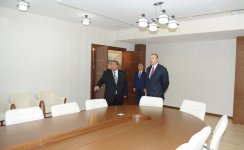 Azerbaijani president reviews new office building of Khizi District executive authority