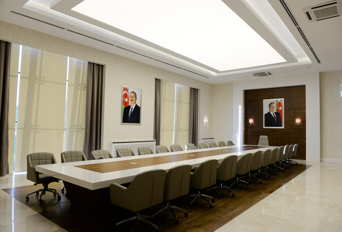 Azerbaijani president attends opening of Heydar Aliyev Center in Khizi