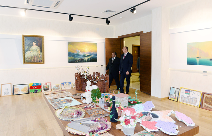 Azerbaijani president attends opening of Heydar Aliyev Center in Khizi