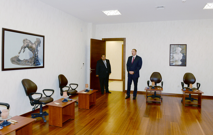 Azerbaijani president attends opening of Heydar Aliyev Center in Khizi