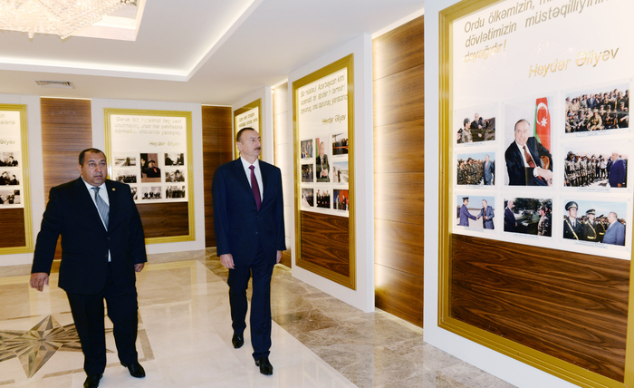 Azerbaijani president attends opening of Heydar Aliyev Center in Khizi