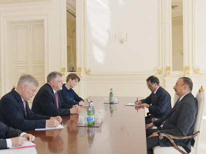 Azerbaijani president receives EU Special Representative for South Caucasus