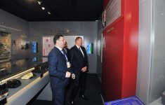 Azerbaijani president reviews newly-built office building of Finance Ministry (PHOTO)