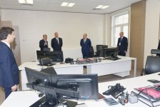 Azerbaijani president reviews newly-built office building of Finance Ministry (PHOTO)