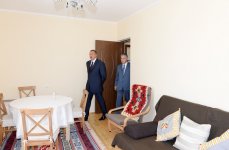 Azerbaijani president attends opening of new settlement for IDP families in Aghdam region