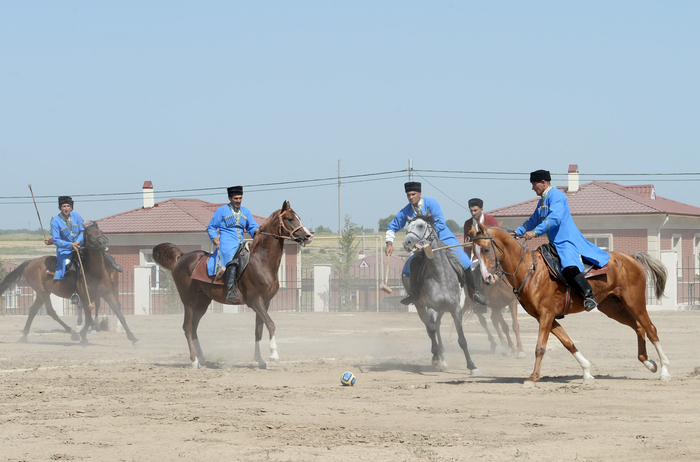Azerbaijani president attends opening of new settlement for IDP families in Aghdam region
