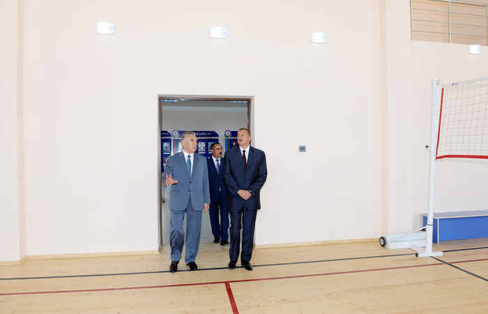 Azerbaijani president attends opening of new settlement for IDP families in Aghdam region