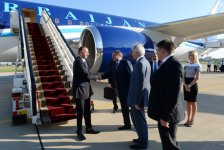 Azerbaijani President arrived in Russian Federation on a working visit