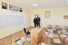 President Aliyev reviewed secondary school No. 115 after major repair and reconstruction