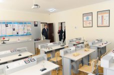President Aliyev reviewed secondary school No. 115 after major repair and reconstruction