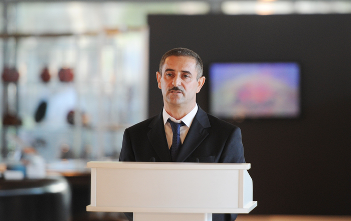 Azerbaijani president and his spouse attend opening of Carpet Museum