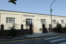Azerbaijani president attends opening of garment factory in Horadiz city