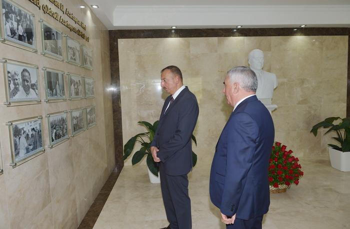 Azerbaijani president reviews new office building of Fuzuli region Executive Authority