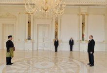 Azerbaijani president receives newly-appointed Malaysian ambassador’s credentials