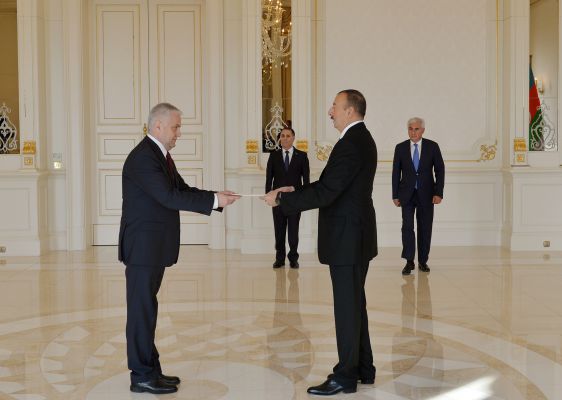 Azerbaijani president receives newly-appointed Lithuanian ambassador’s credentials