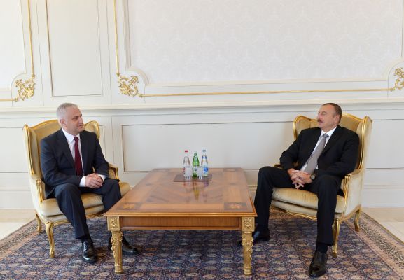 Azerbaijani president receives newly-appointed Lithuanian ambassador’s credentials