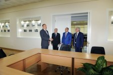 Azerbaijani president reviews schools No. 32 and No. 12 in Baku (PHOTO)