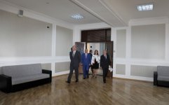 Azerbaijani president reviews schools No. 32 and No. 12 in Baku (PHOTO)