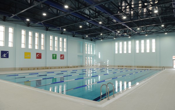 Azerbaijani president observes new office building of Baku Talents Education Complex
