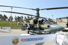 President Ilham Aliyev visits first Azerbaijan international defense industry exhibition