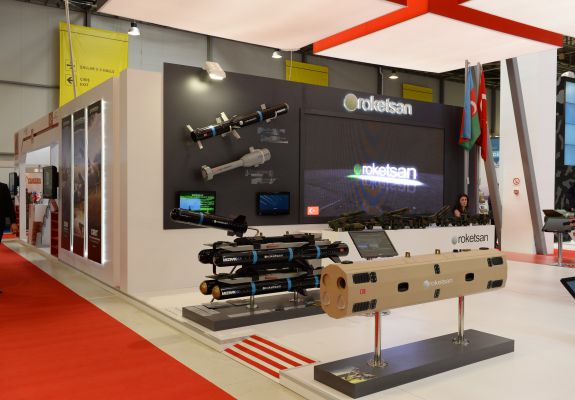 President Ilham Aliyev visits first Azerbaijan international defense industry exhibition