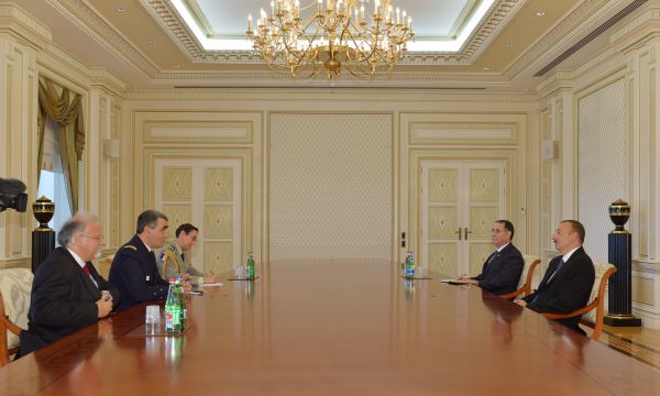 President Aliyev receives director of international development department at French DGA