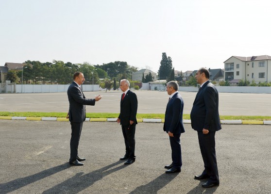 President Ilham Aliyev reviewed school-lyceum No. 72 and secondary school No. 80 in Baku
