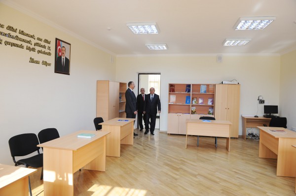 President Ilham Aliyev reviewed school-lyceum No. 72 and secondary school No. 80 in Baku