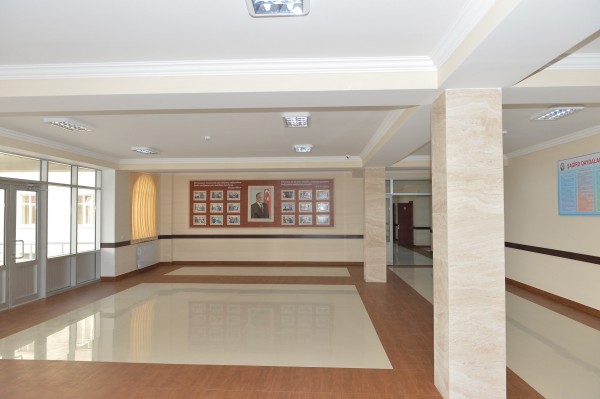 President Ilham Aliyev attended the opening of a new buildings of schools No. 84 in Baku