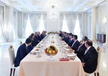 Baku hosts dinner reception in honor of Turkish PM (PHOTO)