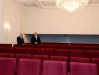 President Aliyev observes Ismayilli District Culture Palace after overhaul (PHOTO)