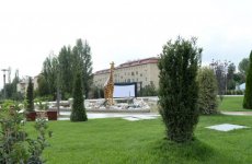 Azerbaijani president observes children's amusement and recreation park in Ismayilli