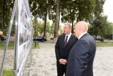 Ilham Aliyev observes Ismayilli District Executive Authority office after overhaul (PHOTO)