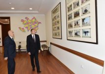 Ilham Aliyev observes Ismayilli District Executive Authority office after overhaul (PHOTO)