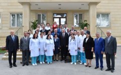 Ilham Aliyev observes Ismayıllı District Central Hospital after overhaul (PHOTO)