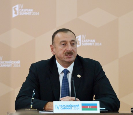 President Aliyev: Partnership is key to security in Caspian Sea (PHOTO)