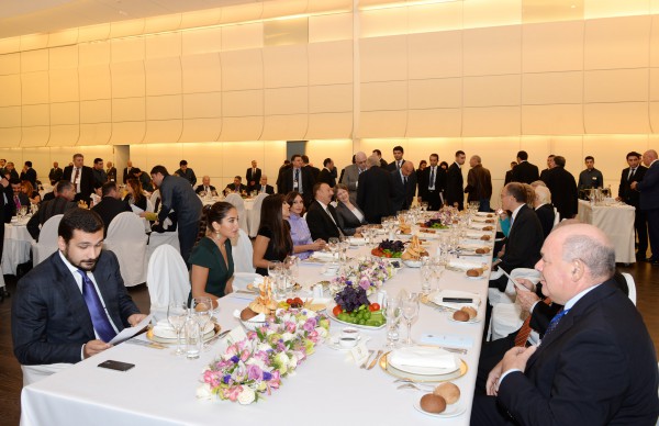 Dinner reception hosted on behalf of Azerbaijani President in honor of fourth Baku International Humanitarian Forum participants (PHOTO)