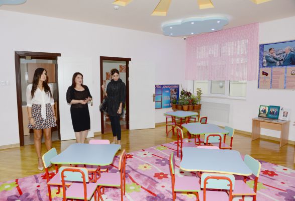 First lady Mehriban Aliyeva opens kindergarten in Nizami District after major overhaul