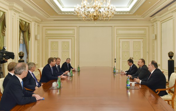 Azerbaijani president receives delegation led by British PM’s Trade Envoy
