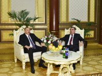President Ilham Aliyev’s official visit to Tajikistan ended