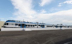 Azerbaijani president attends foundation laying ceremony of Stadler Ganja Carriage Factory