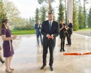 President Aliyev, first lady open “Qarabağ SPA & Resort” hotel complex in Naftalan (PHOTO)