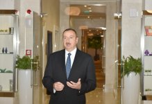 President Aliyev, first lady open “Qarabağ SPA & Resort” hotel complex in Naftalan (PHOTO)